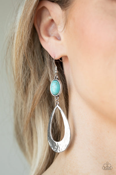 Badlands Baby - Blue Earrings