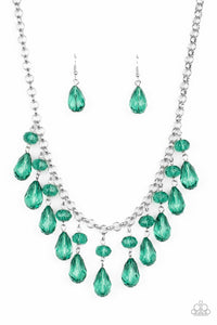 Crystal Enchantment - Green Necklace