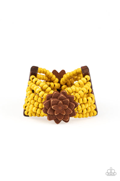 Tropical Sanctuary - Yellow Bracelet