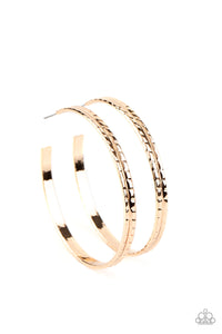 TREAD All About It - Gold Earrings