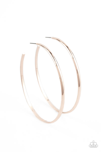 Basic Bombshell - Rose Gold  Earrings