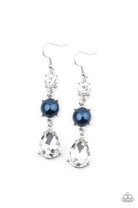 Unpredictable Shimmer - Blue Earrings