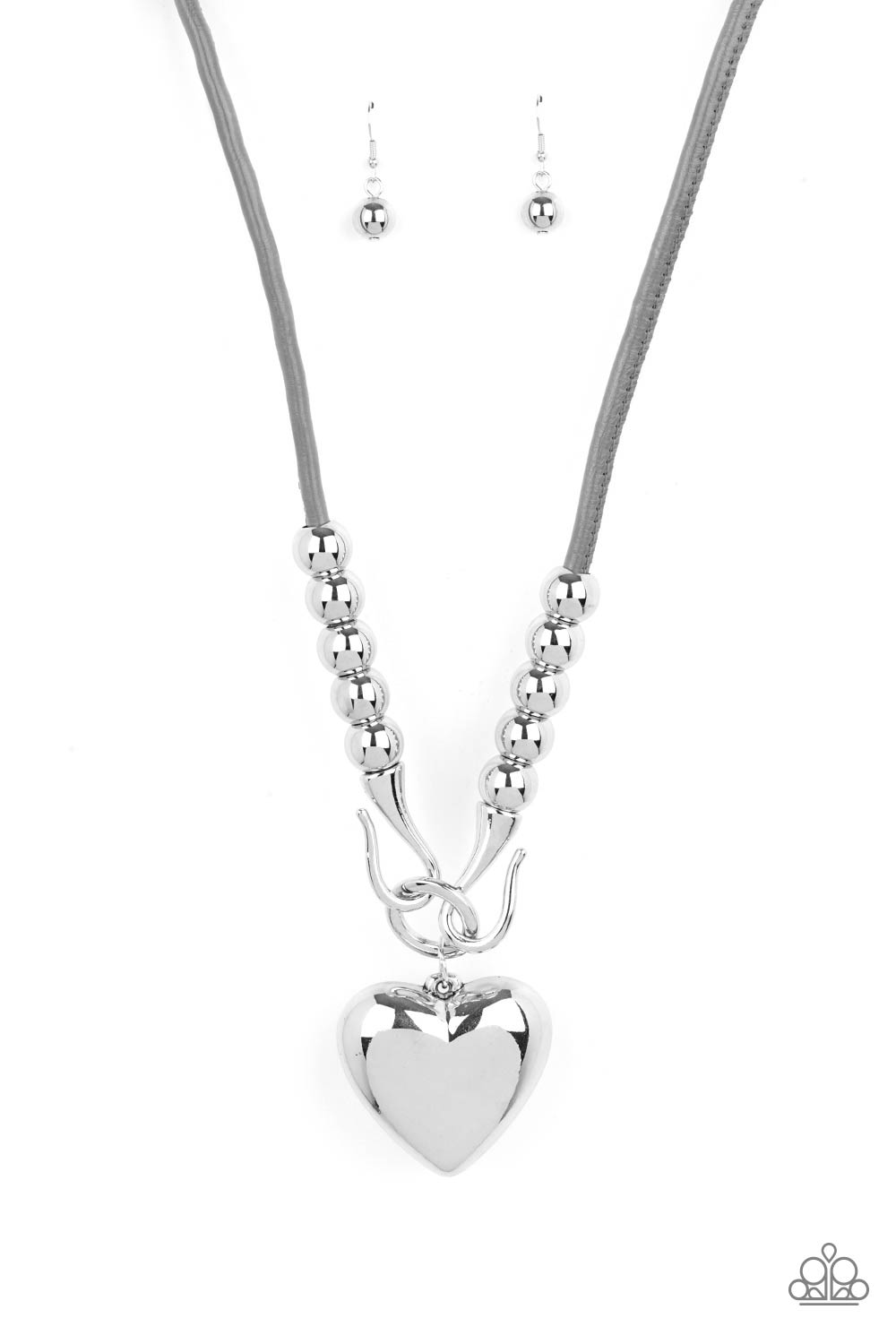 Forbidden Love - Silver Necklace