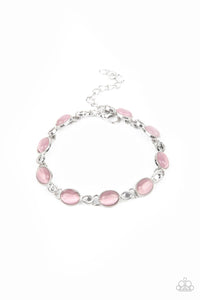 Blissfully Beaming - Pink Bracelet