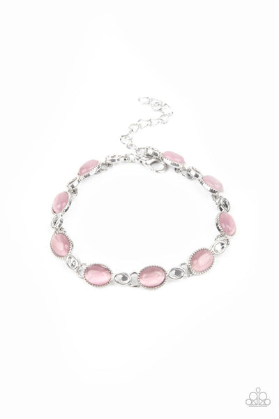 Blissfully Beaming - Pink Bracelet