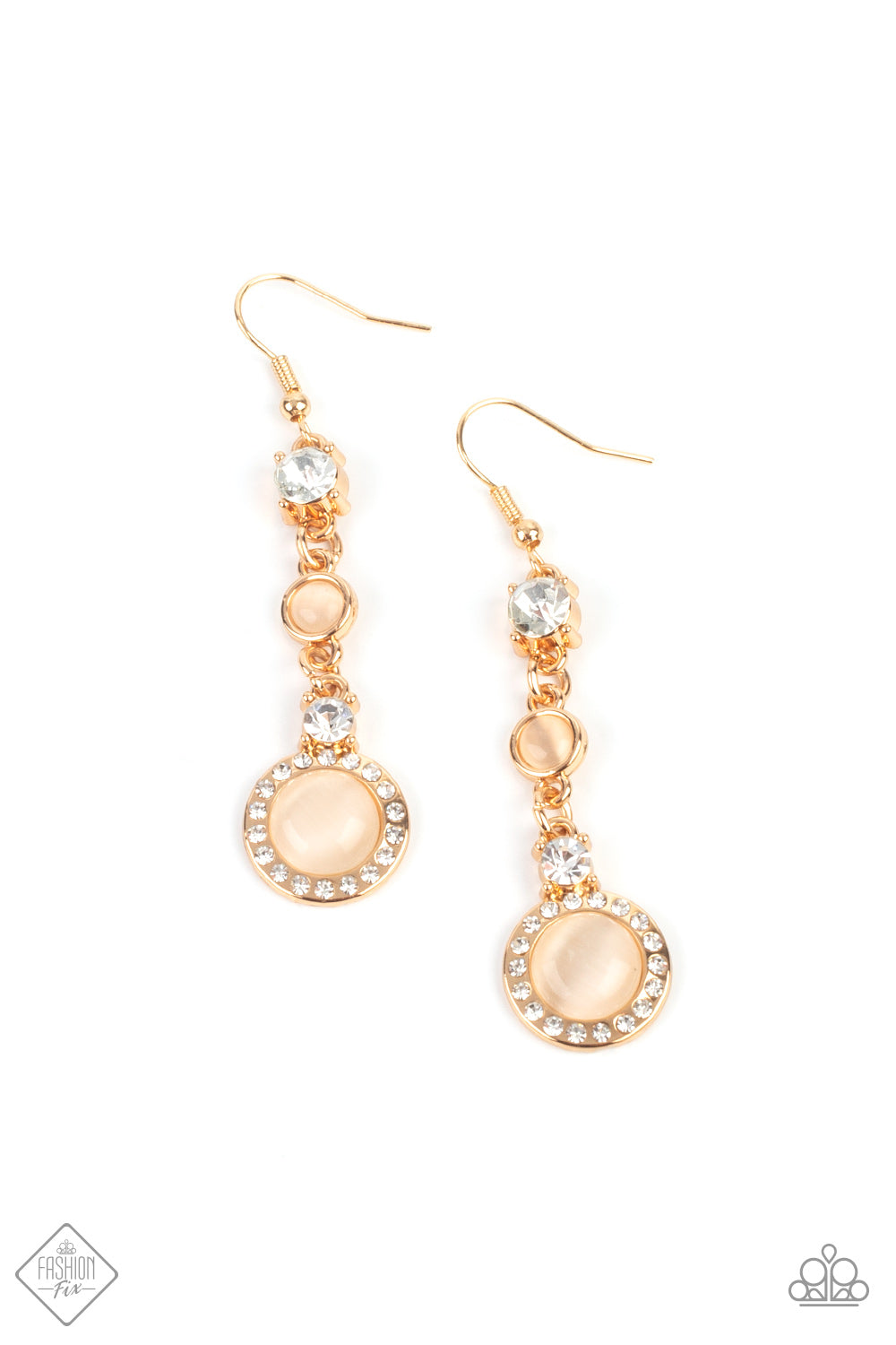 Epic Elegance - Gold Earrings