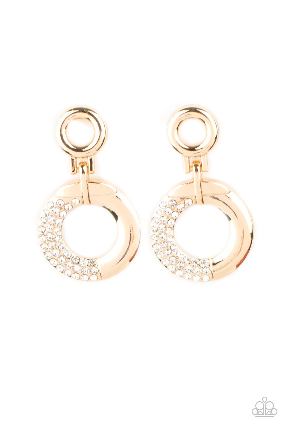 Modern Motivation - Gold Post Earrings