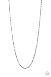 The Go-To Guy - Silver Mens Necklace